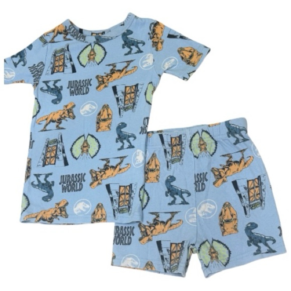 Jurassic World Kids Dinosaur Pajama Set - Blue
